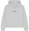 Hoodie schwarze Schrift gestickt