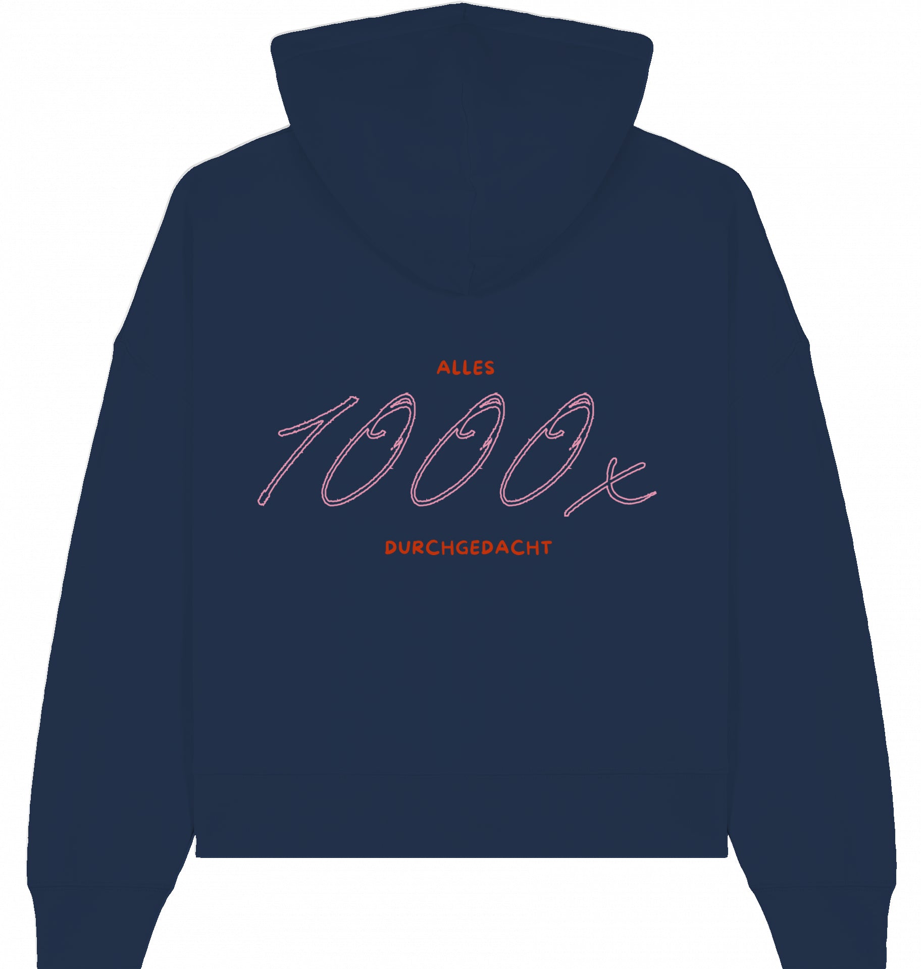 Hoodie rot/rosa