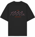 T-Shirt 1000x durchgedacht rot/rosa