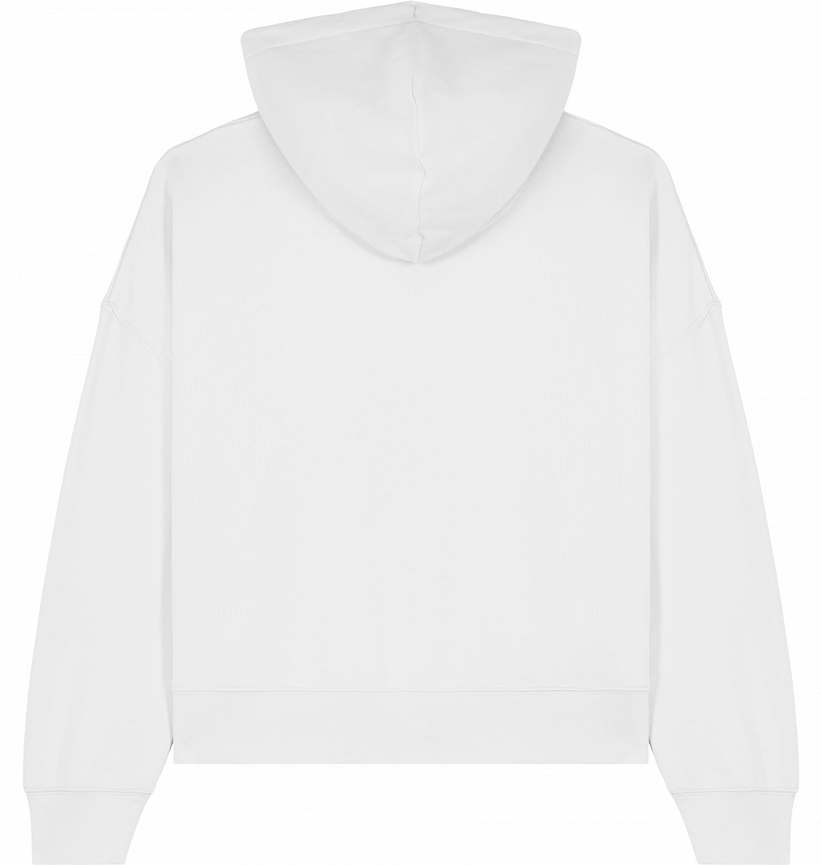 Hoodie schwarze Schrift gestickt