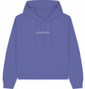 Hoodie weiße Schrift gestickt