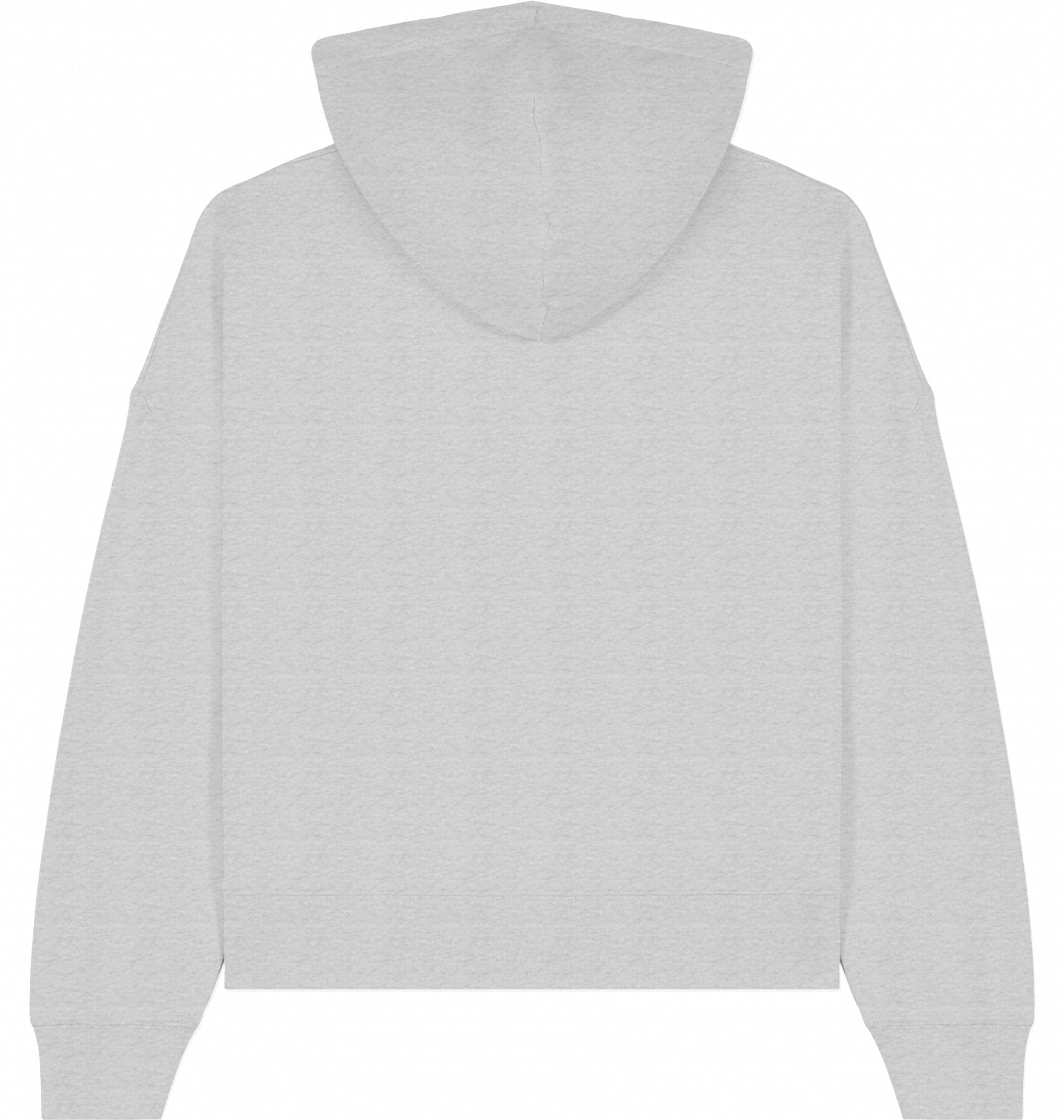 Hoodie Schrift gestickt grün