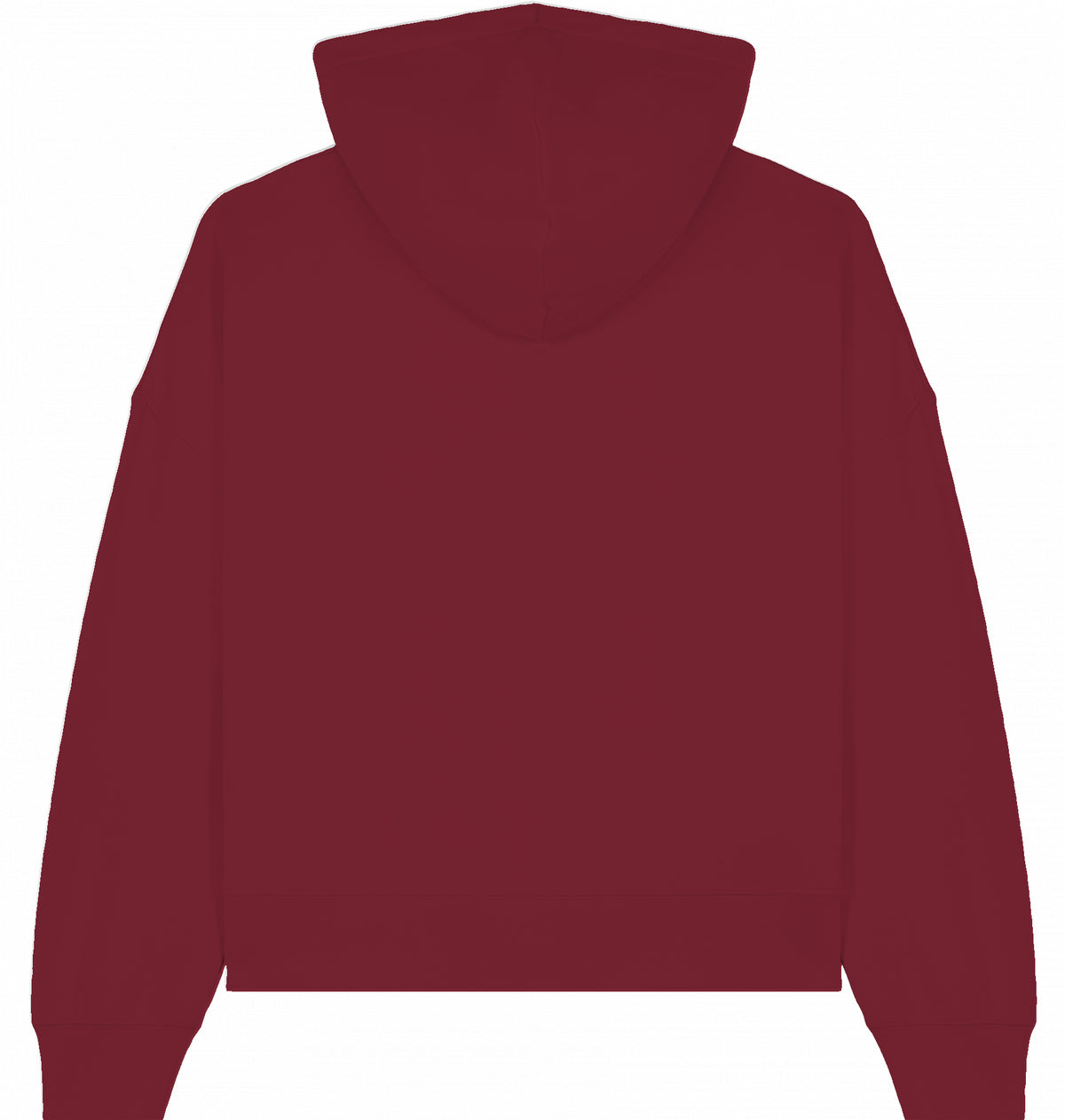 Hoodie weiße Schrift gestickt