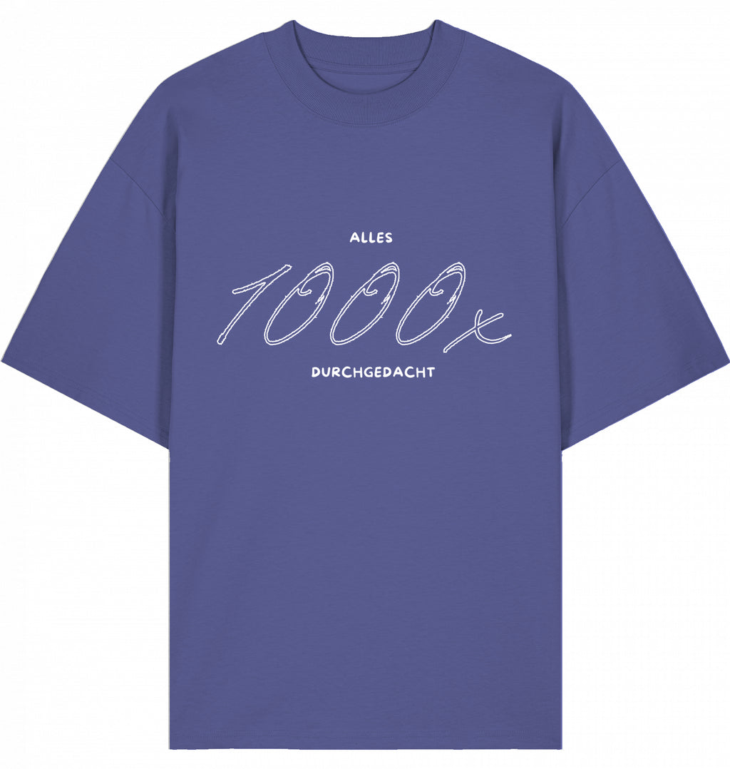 T-Shirt 1000x weiße Schrift