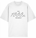 T-Shirt 1000x schwarze Schrift